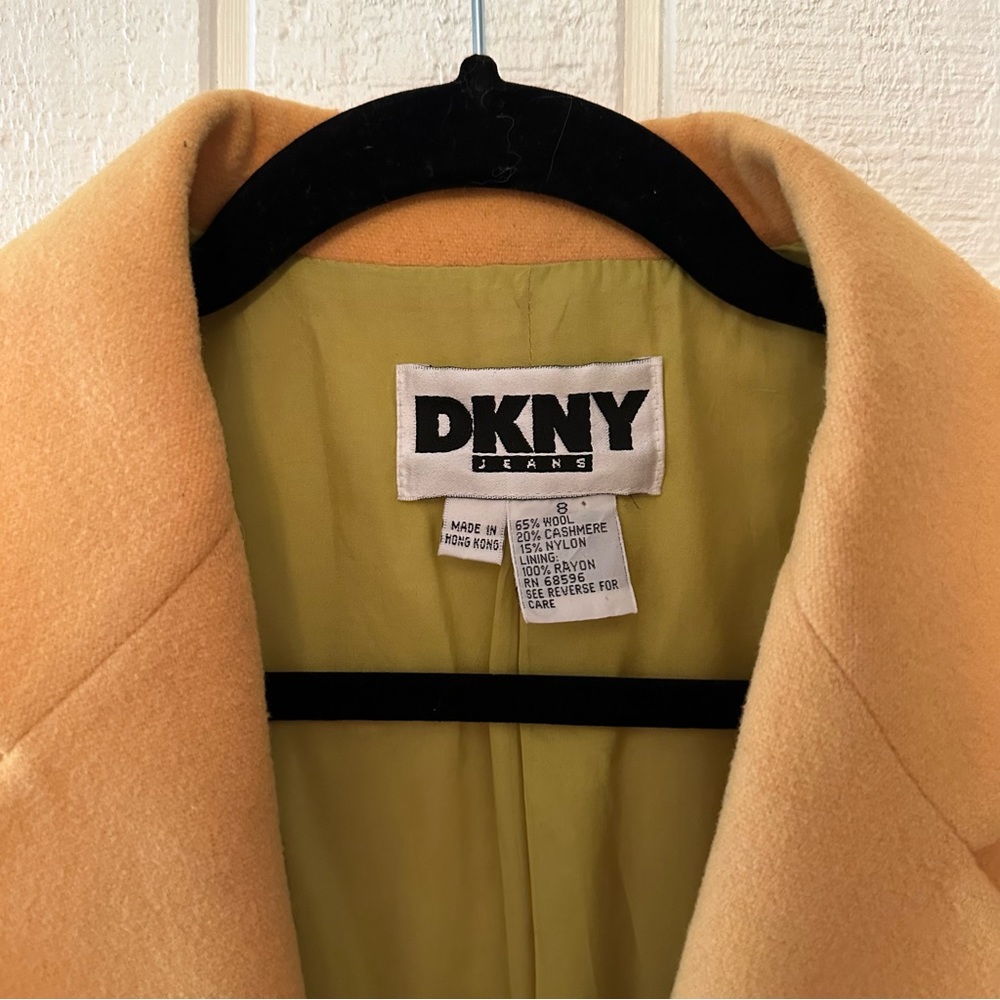 Vintage Wool and Cashmere Oversized DKNY Blazer